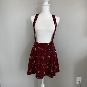 Fantastic Beasts The Secrets of Dumbledore Niffler Suspender Skirt Juniors Large